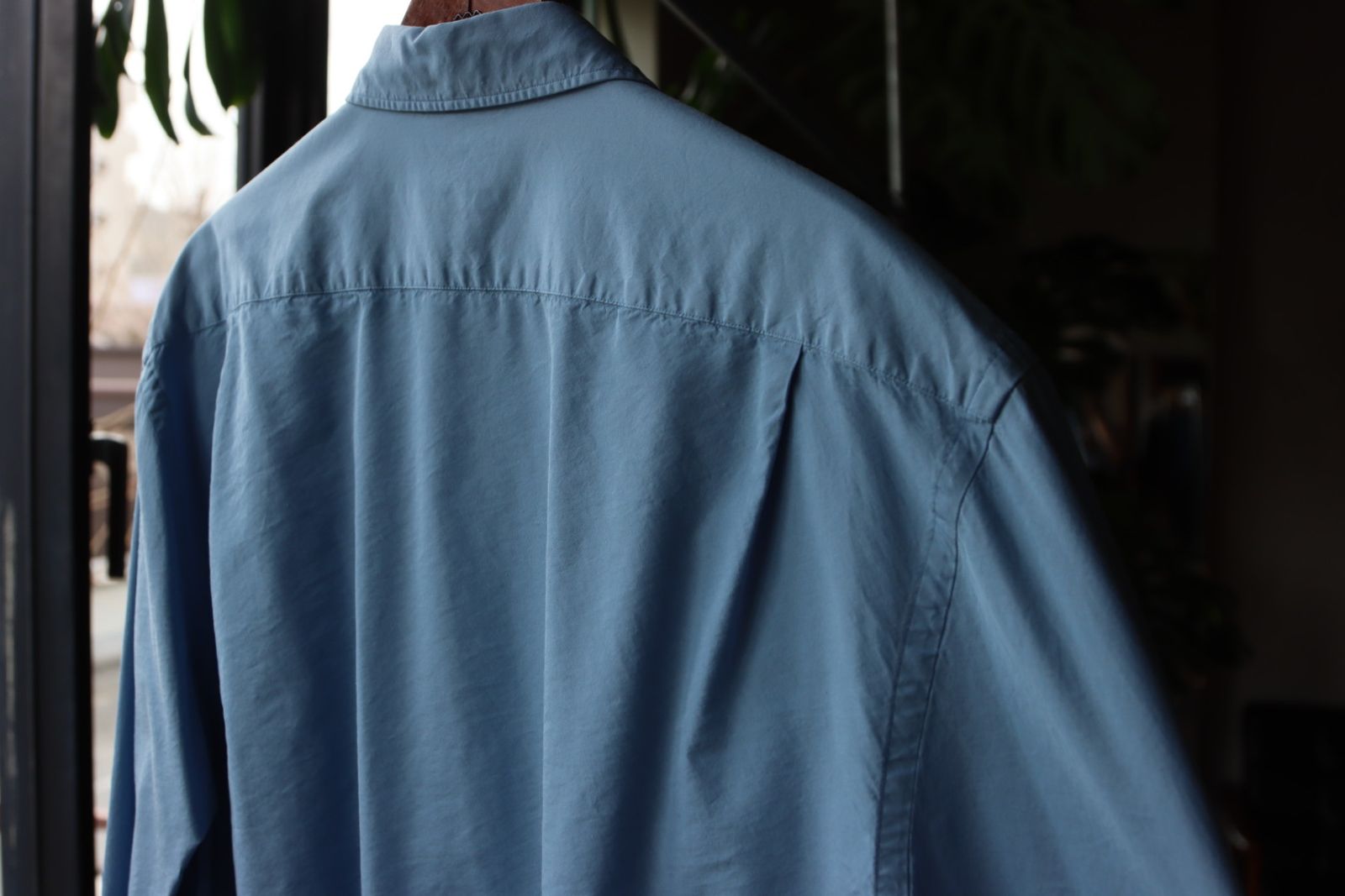 アプレッセ23SSシャツ Regular Collar Shirt(23SAP-02-09H)INDIGO