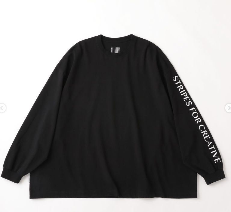 Stripes For Creative - S.F.C 23FW SUPER BIG FLAT LS TEE *スリーブ