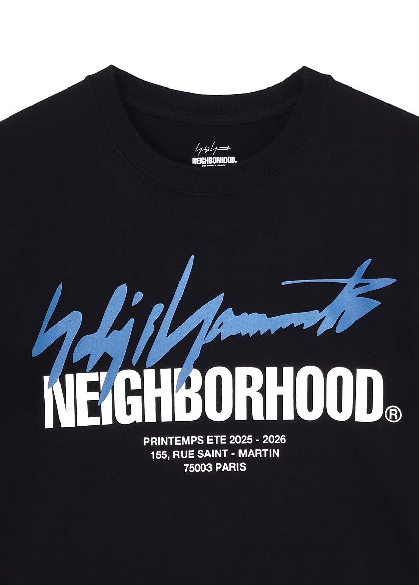 Yohji Yamamoto × NEIGHBORHOOD TEE SS-2(HK-T97-997)BLACK★12月6日(土)発売！