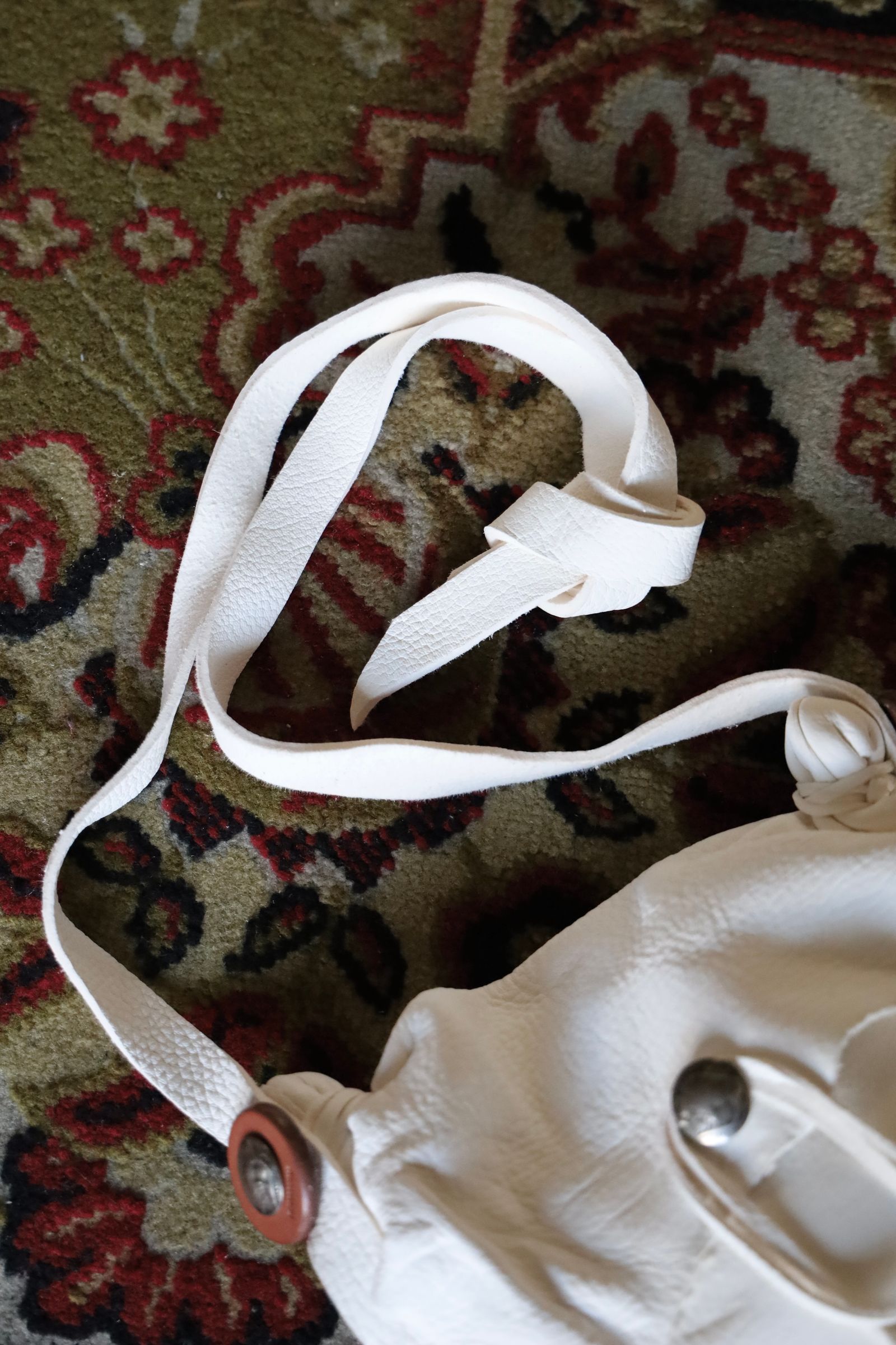 BOW WOW バウワウ DEER SKIN BAG(BW251-SWT)WHITE☆3月8日(土)発売！