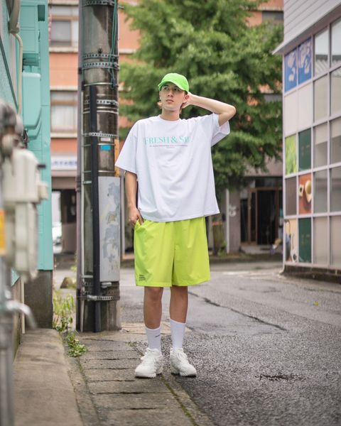 FreshService 新作CORPORATE PRINTED S/S TEE ‘‘FRESH&SRV’’(WHITE) style 2024.7.19