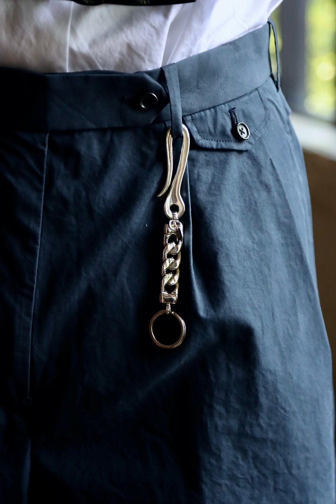 A.PRESSE High Density Weather Cloth Shortsスタイル