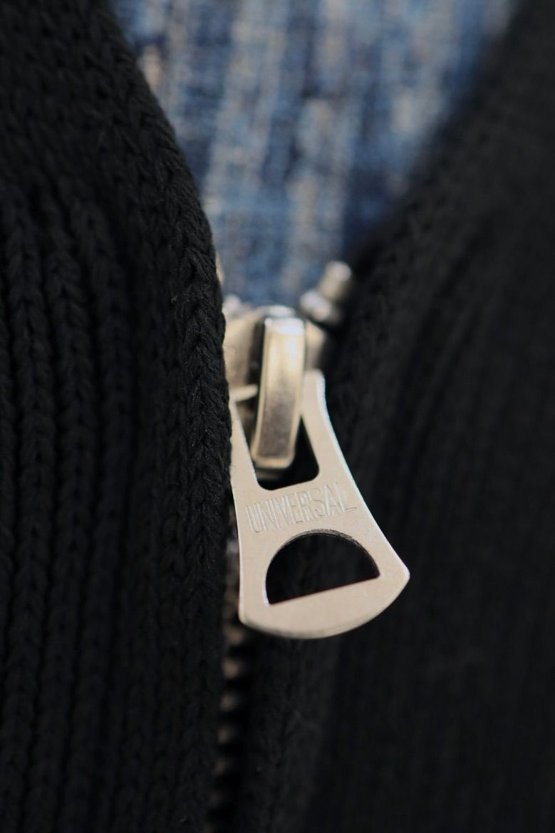 コムデギャルソンオム26SS 綿エステル片畦カーディガン(HQ-N007-051)BLACK☆2月6日(金)発売