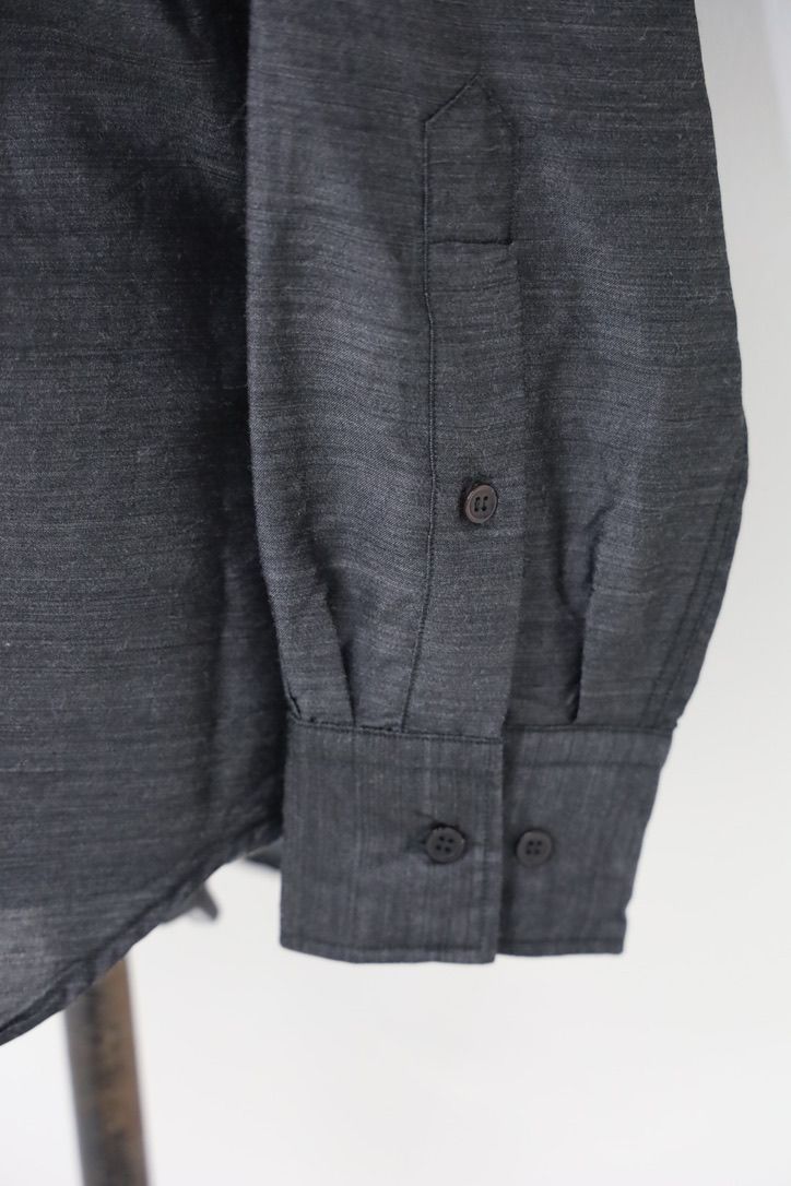 マーカ 26AW オープンカラーシャツ OPEN COLLAR L/S SHIRT(M26C04SH01C)GRAY☆新作発売！