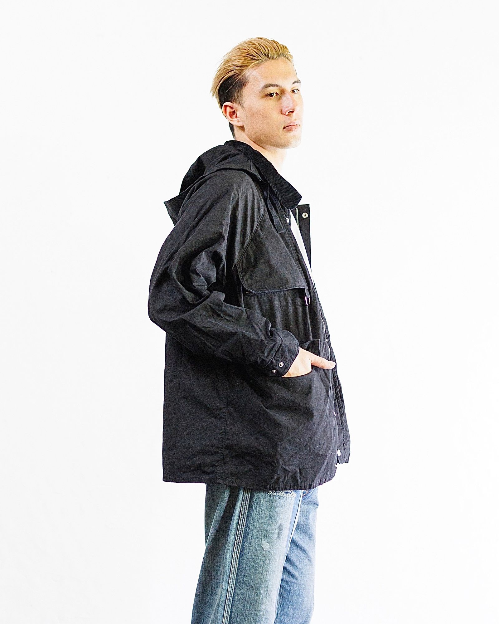 BOWWOW - BOW WOW バウワウ OXFORD BD SHIRTS BANDANNA REPAIRED