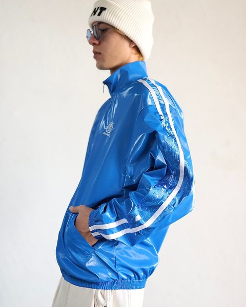 doublet 24SS 新作 LAMINATE TRACK JACKET スタイル