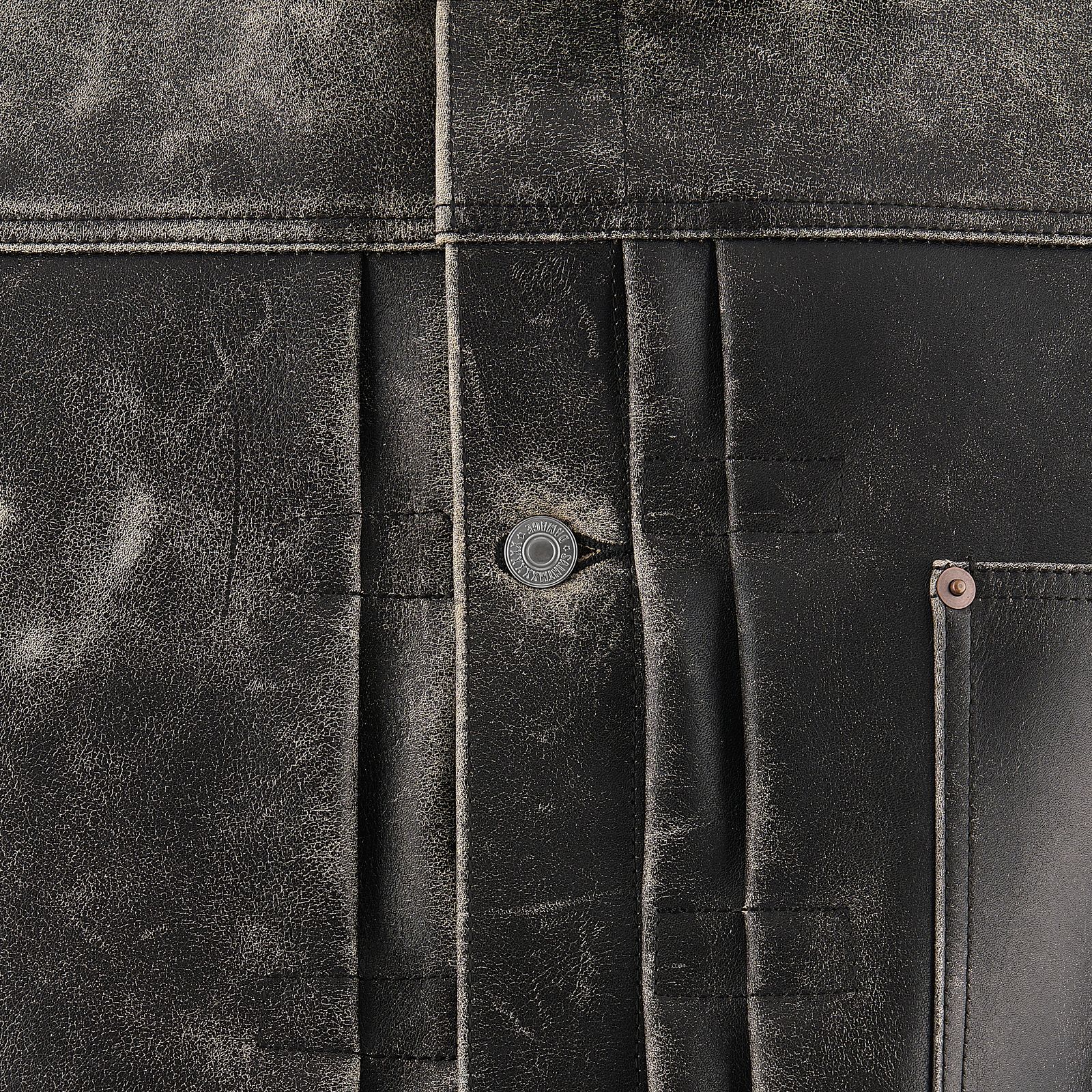 セントマイケル 26SS BBJ_LEATHER JACKET(SM-MK8-0000-C47)BLACK☆5月16日(土)発売！