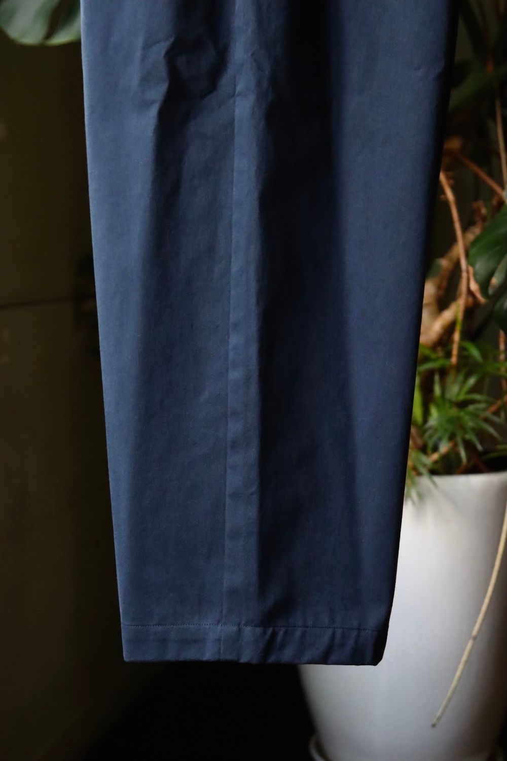 A.PRESSE - アプレッセ22FW Chino Trousers (22AAP-04-06H)NAVY A.PRESSE - アプレッセ22FW Chino Trousers (22AAP-04-06H)NAVY