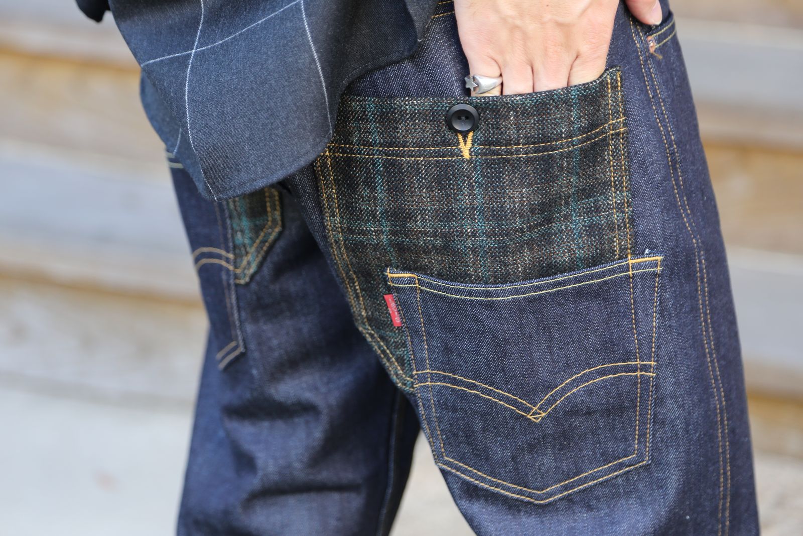 YOKE OVERSIZED BIG POCKET SHIRTS Style.2020.10.5.