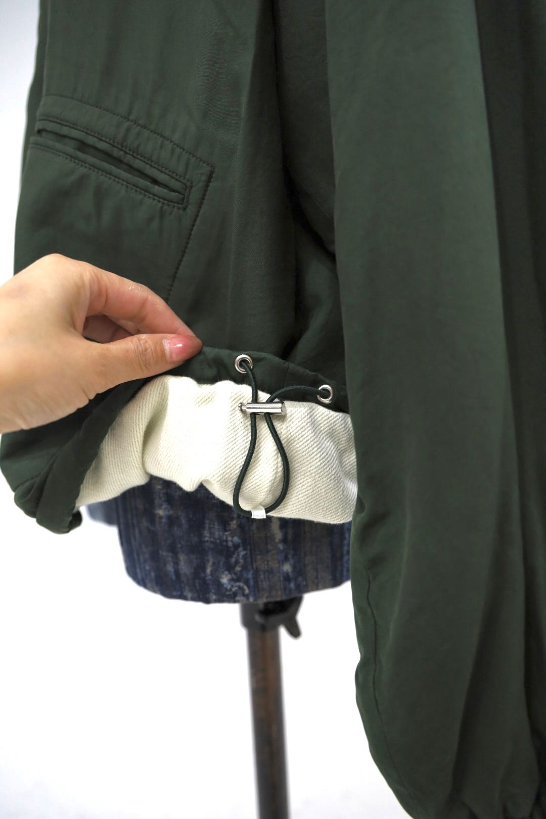 アプレッセ 2026 STYLE2 Vintage Washed Silk Taffeta Coach Jacket(26AAP-01-49)OLIVE☆8月22日(土)発売！