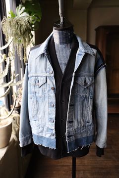 JUNYA WATANABE MAN Levi's Wネームデニムジャケットスタイル