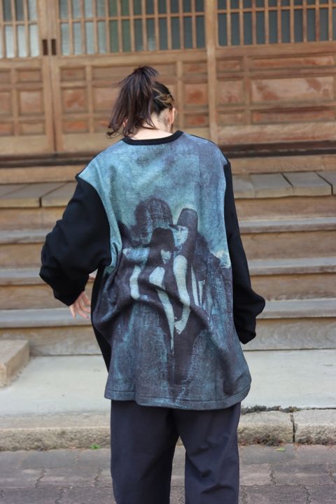 Yohji Yamamoto 22AW チビ衿インクジェット style.2022.9.27