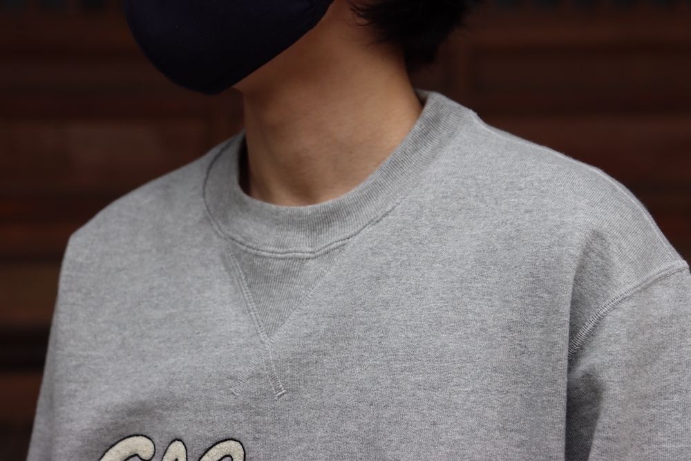 COMME des GARCONS HOMME カレッジロゴスウェット(HH-T016-051) style. 2021.09.05.