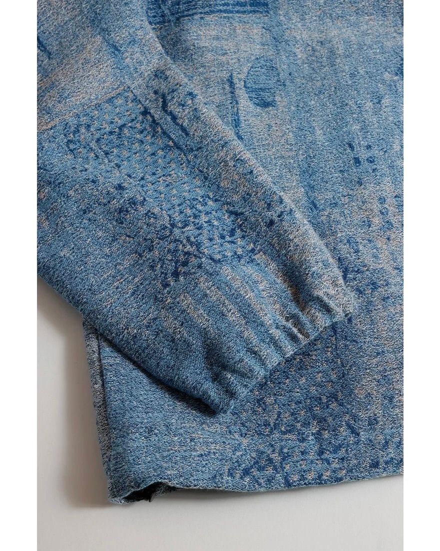 ファンダメンタル デニムシャツ BORO JAQUARD COACH 3YR WASH(FA25JK47U)INDIGO☆新作発売！