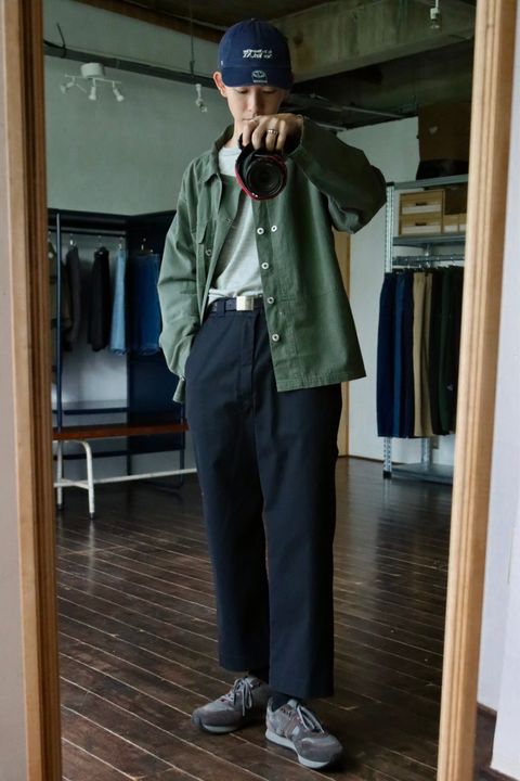 A.PRESSE アプレッセ 2023 Style2 M-44 HBT Jacketスタイル