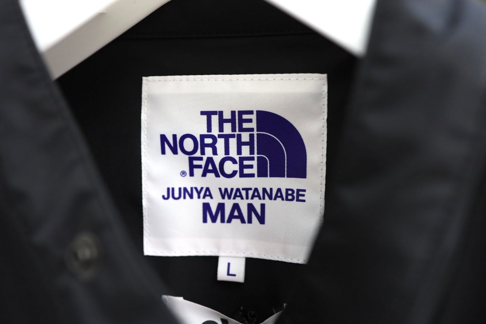 アイジュンヤワタナベマン 26SS THE NORTH FACE Wネーム ナイロンライダースジャケット(WQ-J914-100)BLACK☆3月20日(金)発売！