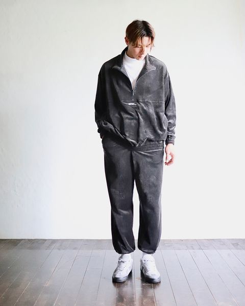 FreshService 新作VELOUR JERSEY PULLOVERスタイル