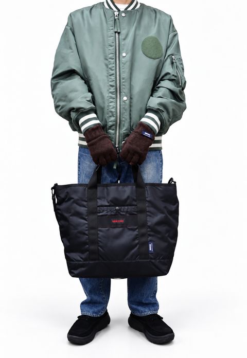 コムデギャルソンオム バッグ BRIEFING W-NAME REVERSIBLE BAG(HR-K208-051)BLACK×KHAKI☆10月2日(金)発売！