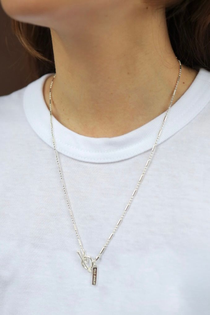 XOLO JEWELRY ネックレス / Cylinder Link Necklace(XON041-50)SILVER925☆再入荷！
