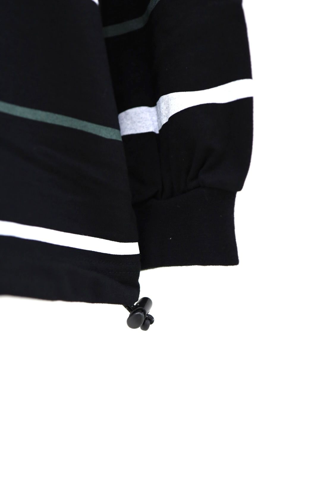 S.F.C 2026FW エスエフシー SUPER BIG STRIPE LS TEE (W/DRAWSTRINGS) (SFCFW26CS07)Black☆10月17日(土)発売！