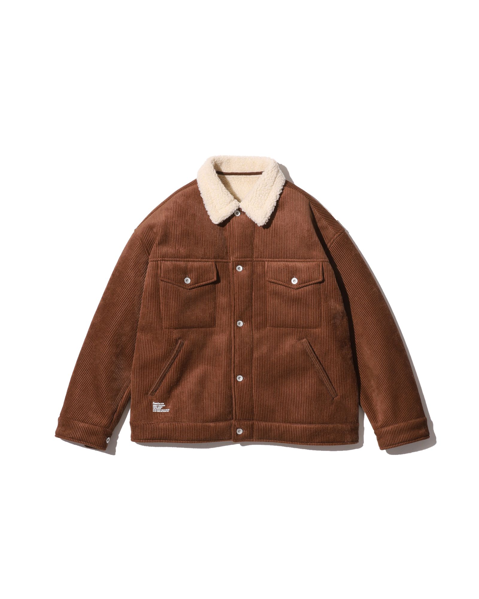 フレッシュサービス SHERPA CORDUROY RANCH JACKET(FSC254-30063)BROWN☆11月22日(土)発売！
