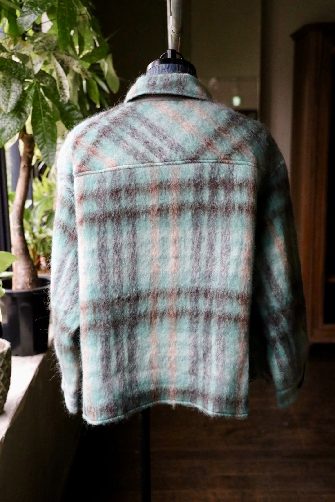 イズネス 25AW CPO SHIRT JACKET (25AW_29_1003AWSH01SW)GREEN×BLACK☆新作発売！