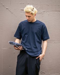 フレッシュサービス パックTシャツ 2-PACK CORPORATE S/S TEE (NAVY)