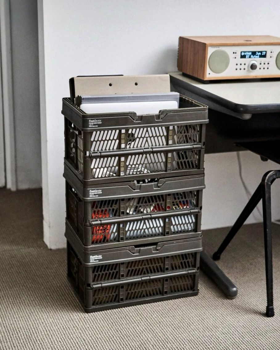 FreshService FOLDING MESH BASKET(KAHKI)☆再入荷しました！