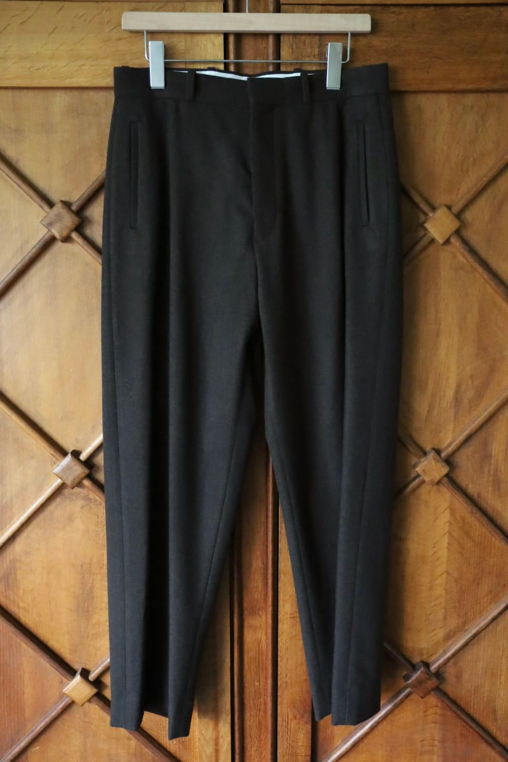 アプレッセ 2026 STYLE2 Wool Flannel Wide Trousers(26AAP-04-03)BROWN☆9月19日(土)発売！