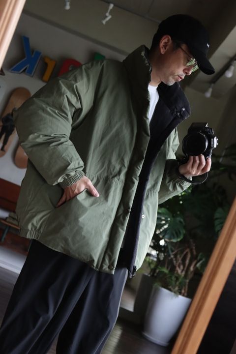 FreshService REVERSIBLE DOWN JACKETスタイル.2022.9.23.