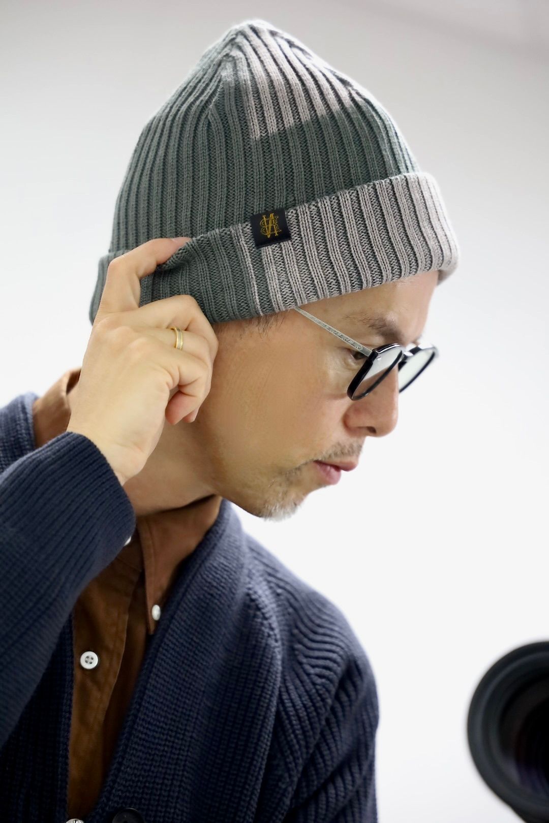 COMME des GARCONS HOMME 26FW BATONER ZIPカーディガンスタイル