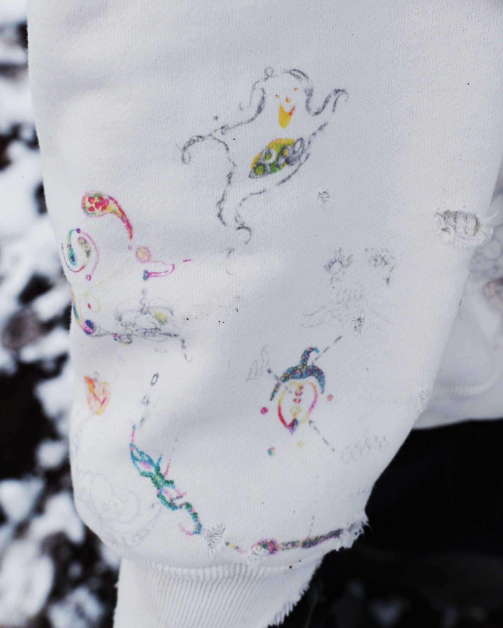 セントマイケル 26SS COCO_DOUBLE FACE HOODIE (SM-MK8-0000-C17)WHITE☆2月21日(土)10:00発売！