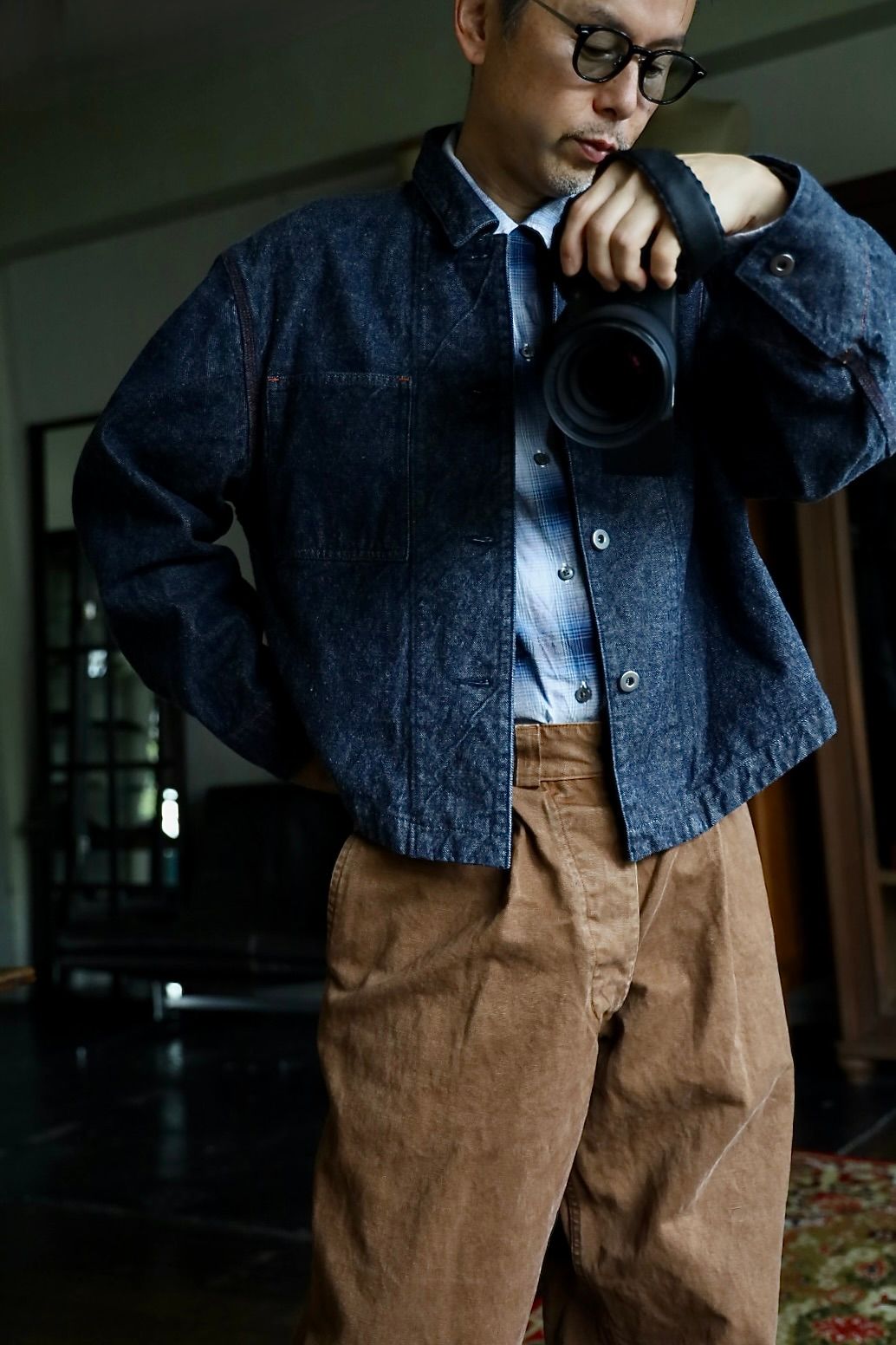 Gurank グランク カバーオール 13oz raw denim SL coverall (2546D)INDIGO★新作発売！