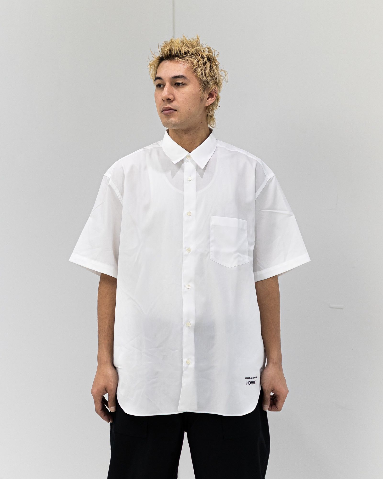 COMME des GARCONS HOMME 綿ブロードS/Sシャツ 4月3日(金)新作発売！
