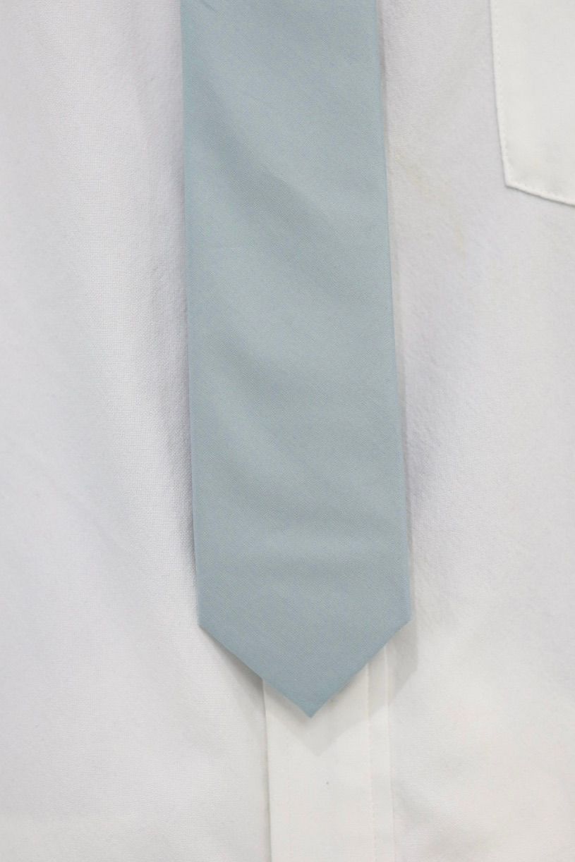 グラフペーパー 26SS ALUMO for GP Cotton Necktie(GU261-90226) SMOKE BLUE☆1月31日(土)発売！