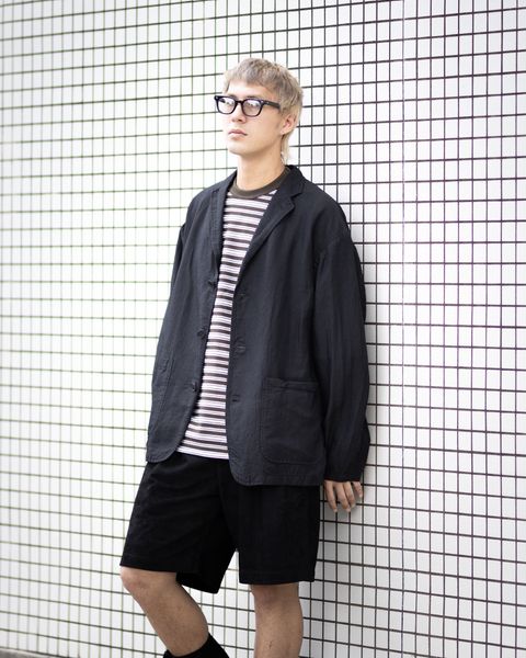 COMME des GARCONS リネンギャバ製品染3Bジャケット PICK UP STYLE