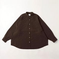 S.F.C 25FW エスエフシー SFC NYLON STITCHED SHIRTS (SFCFW25S01)D Brown☆10月25日(土)発売！