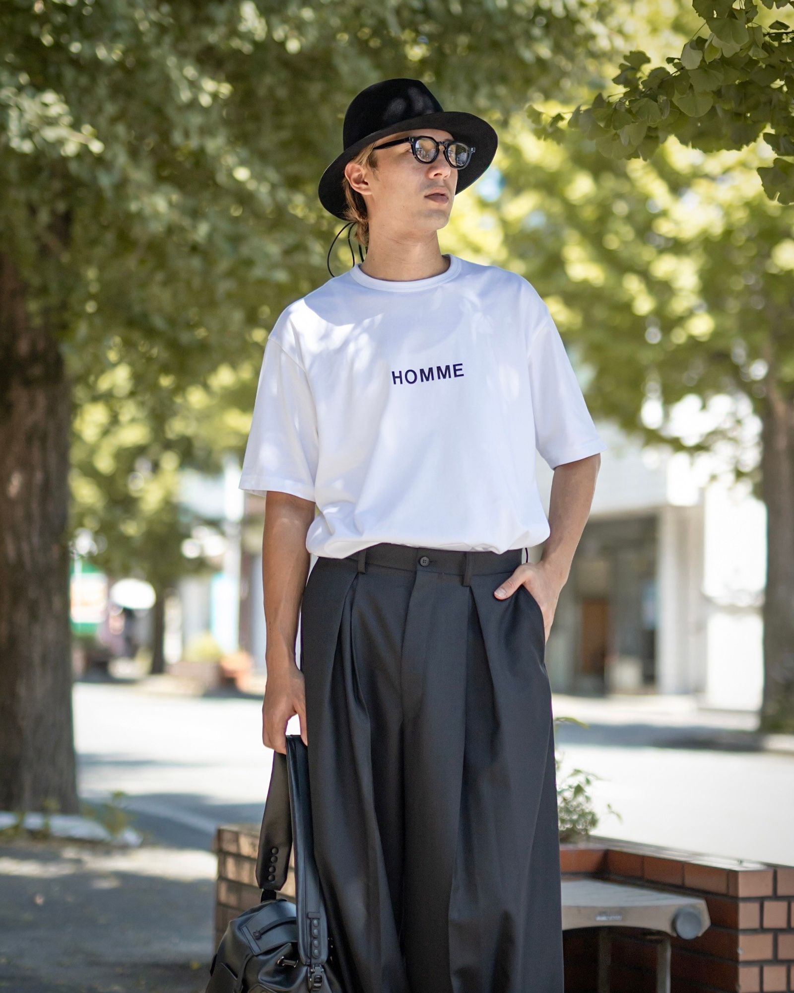 COMME des GARCONS HOMME ロゴプリントT MARKスタイル | 5217 | mark