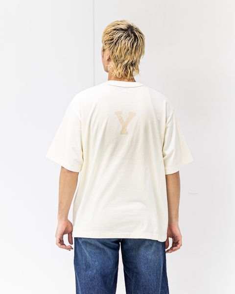 blurhms ROOTSTOCK ALE-Y 88/12 Print Tee WIDE (IVORY) 新作発売！