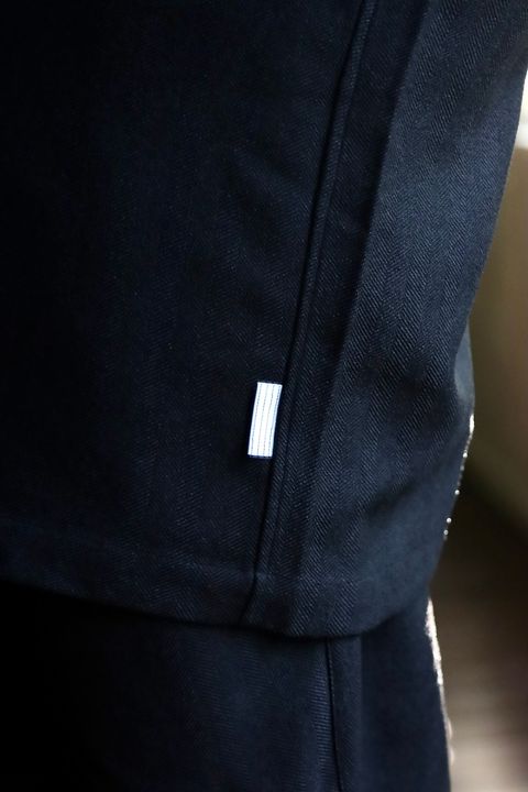 S.F.C 23FW TAILORED SHIRT JACKET"BLACK"スタイル