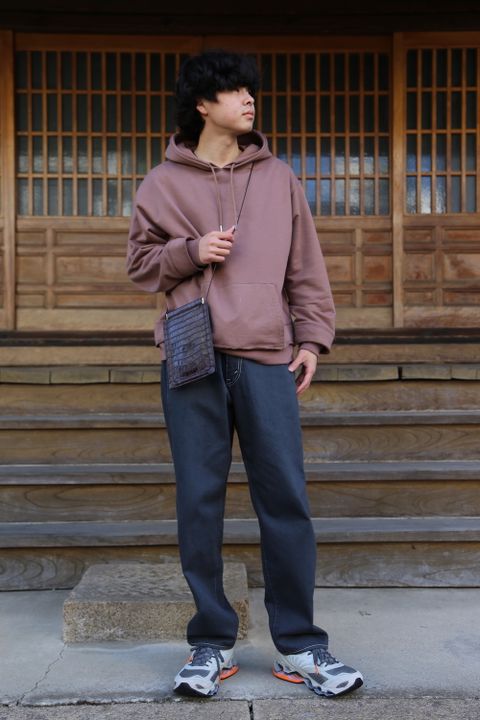 Graphpaper Denime Five Pocket Pants style. 2021.04.28.