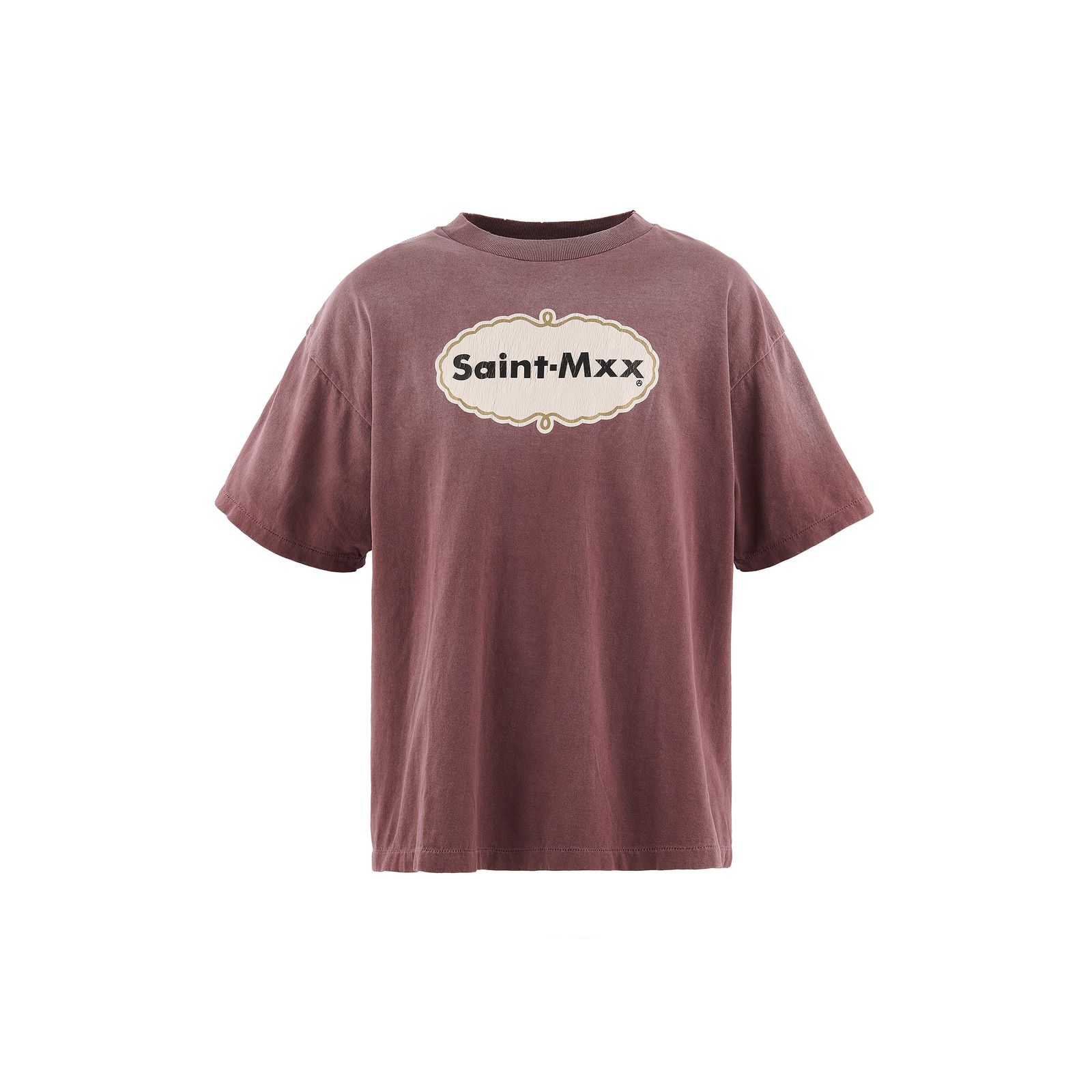 セントマイケル 26SS SAINT MXX_SS T-SHIRT(SM-MK8-0000-023)BURGUNDY☆4月29日(水)新作発売！