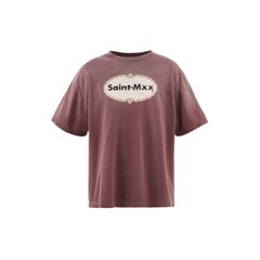 セントマイケル 26SS SAINT MXX_SS T-SHIRT(SM-MK8-0000-023)BURGUNDY☆4月29日(水)新作発売！