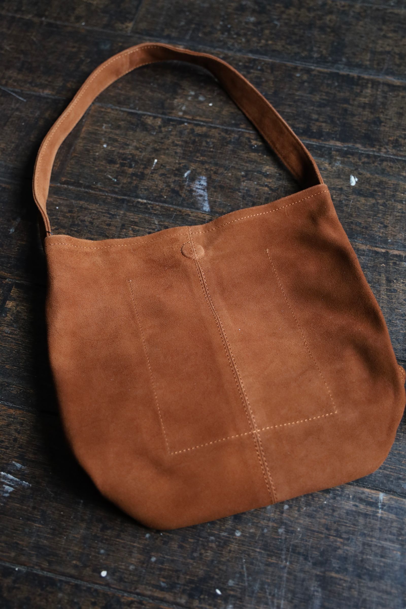 Morphee / モルフェトートバッグ CYLINDER S (CYS-OBR-1 )OIL SUEDE BROWN