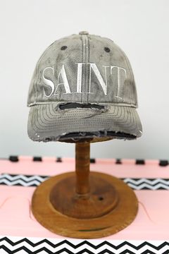 セントマイケル 26SS SAINT_CAP(SM-MK8-0000-082)CHARCOAL☆4月29日(水)新作発売！