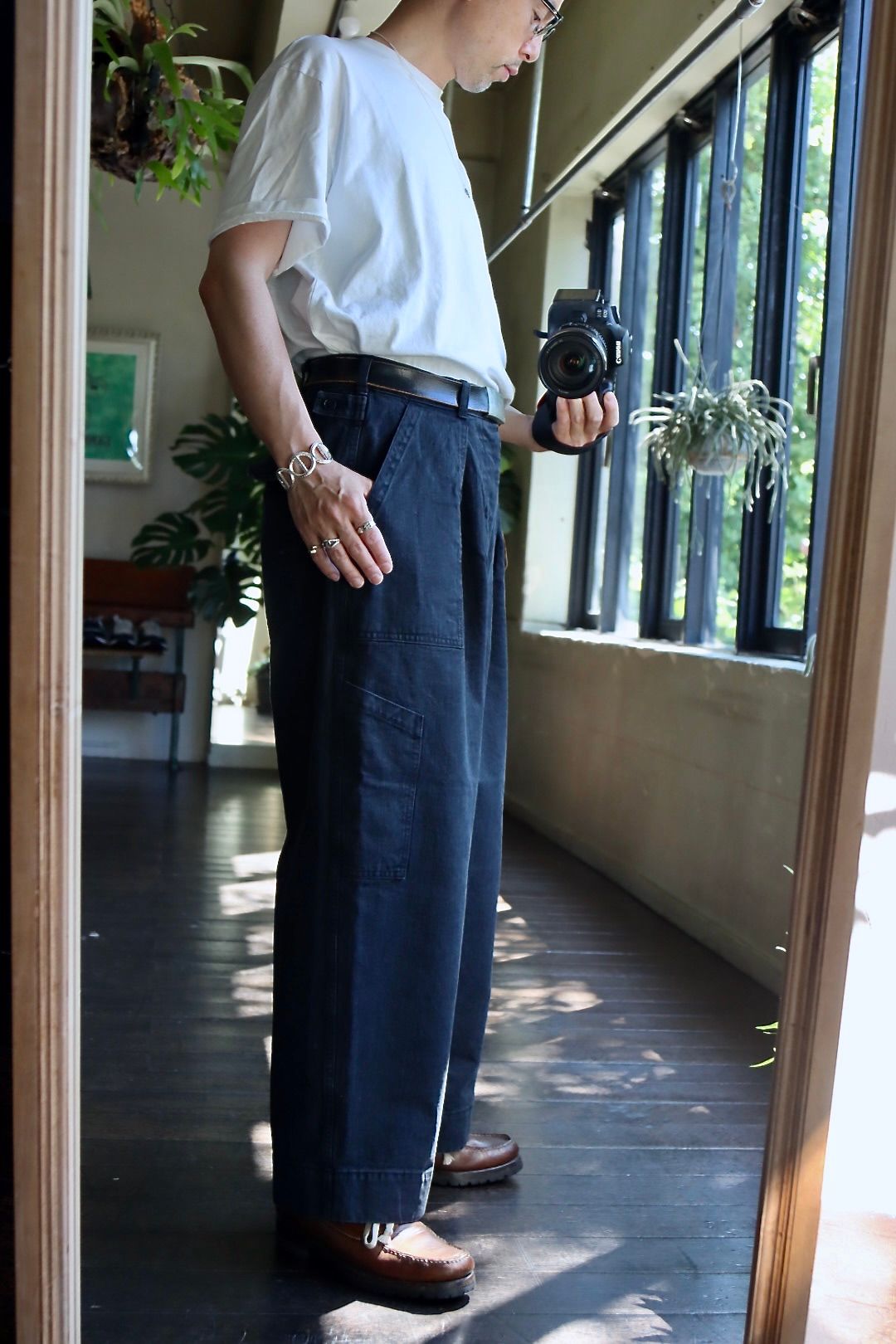 アプレッセ22FW USAF Hemmed Bottoms