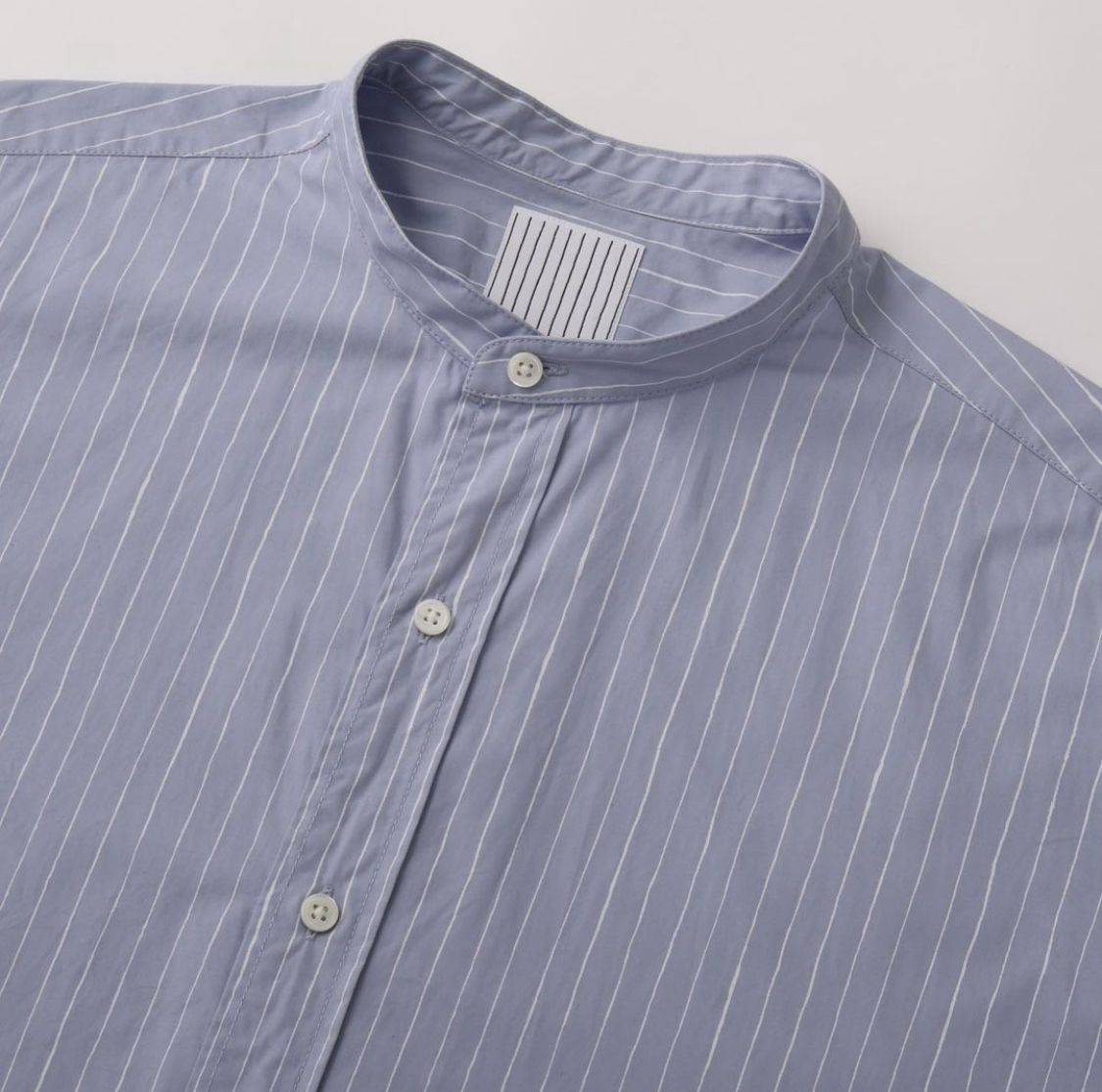 S.F.C 24FW エスエフシー NO COLLAR SFC SHIRT(SFCEW24S03)Sax Blue☆9月21日(土)発売！