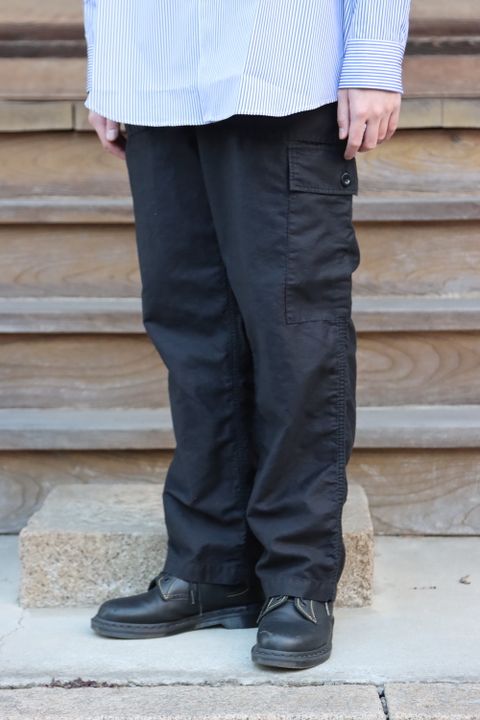 is-ness×THOMAS MASON VENTILATION LONG SLEEVE SHIRT style.2022.2.12.