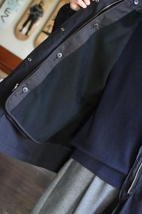 ATON 22FW SHORT MODS COATスタイル.2022.9.20.