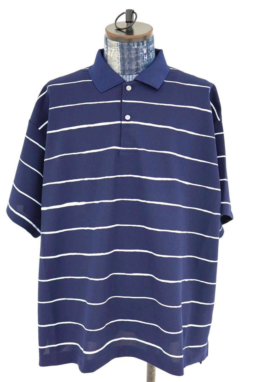 S.F.C 26SS エスエフシー SIDE STRIPE BIG POLO(SFCSS26CS17)Navy☆3月20日(金)発売！